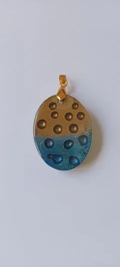 Colgante bicolor "Gotas De Rocio" - Imagen 3