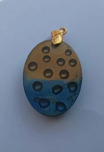Colgante bicolor "Gotas De Rocio" - Imagen 4
