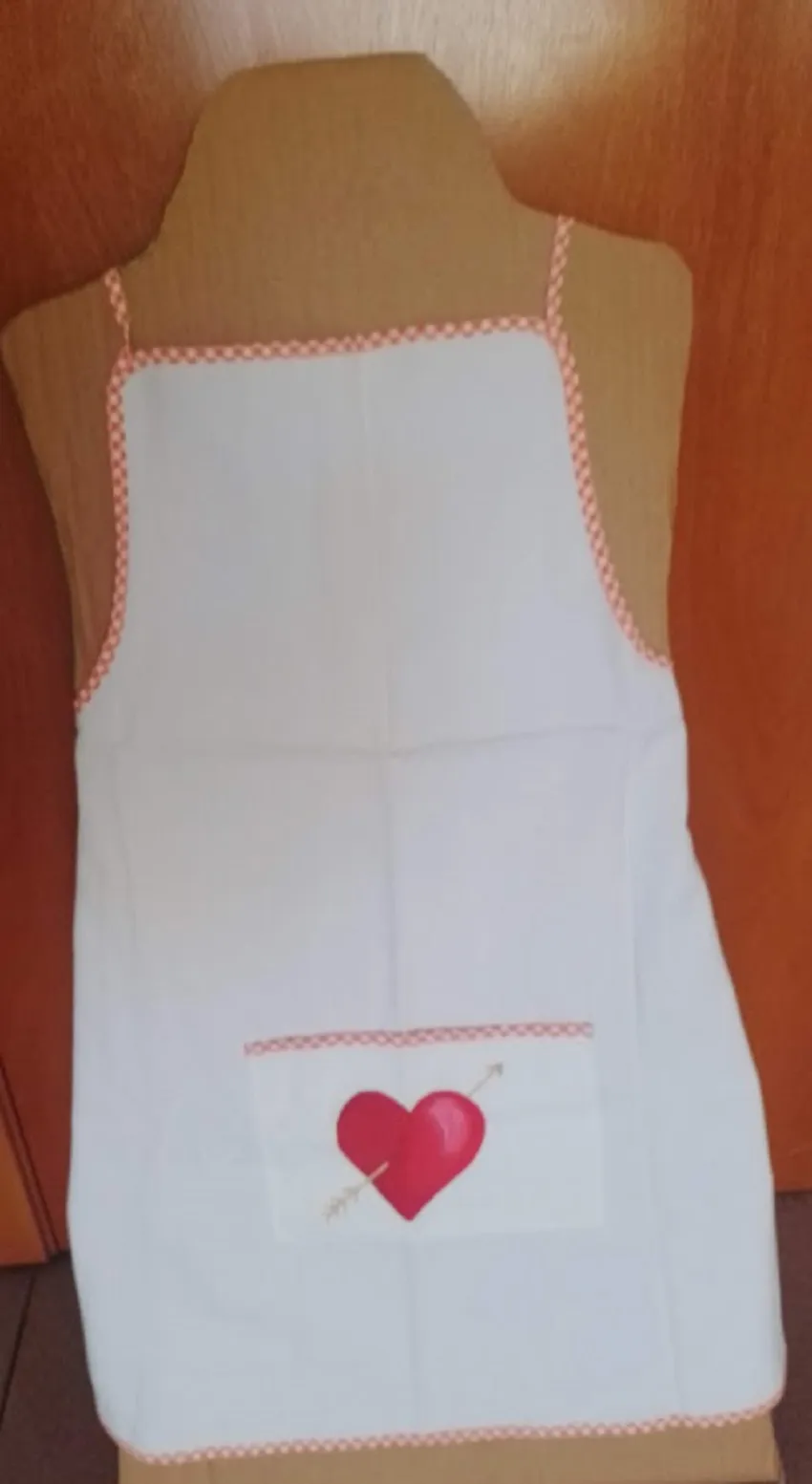 DAVANTAL SANT VALENTÍ TARONJA