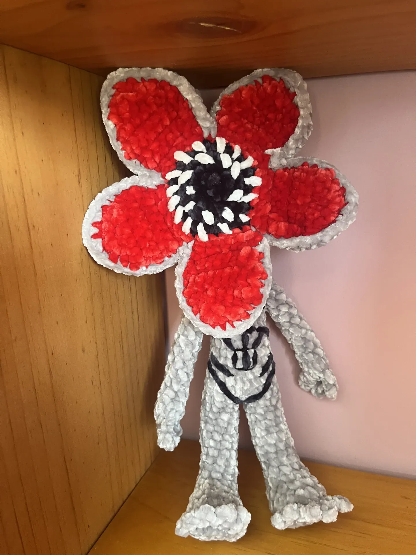 Demogorgon, Strangers Things, amigurumi 