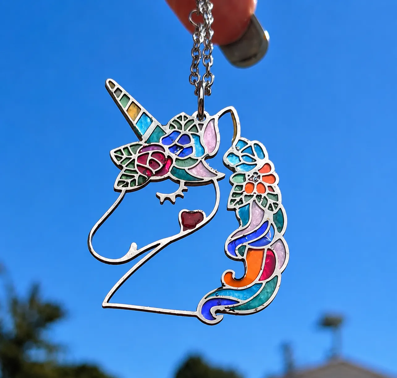 Colgante unicornio - Imagen 2