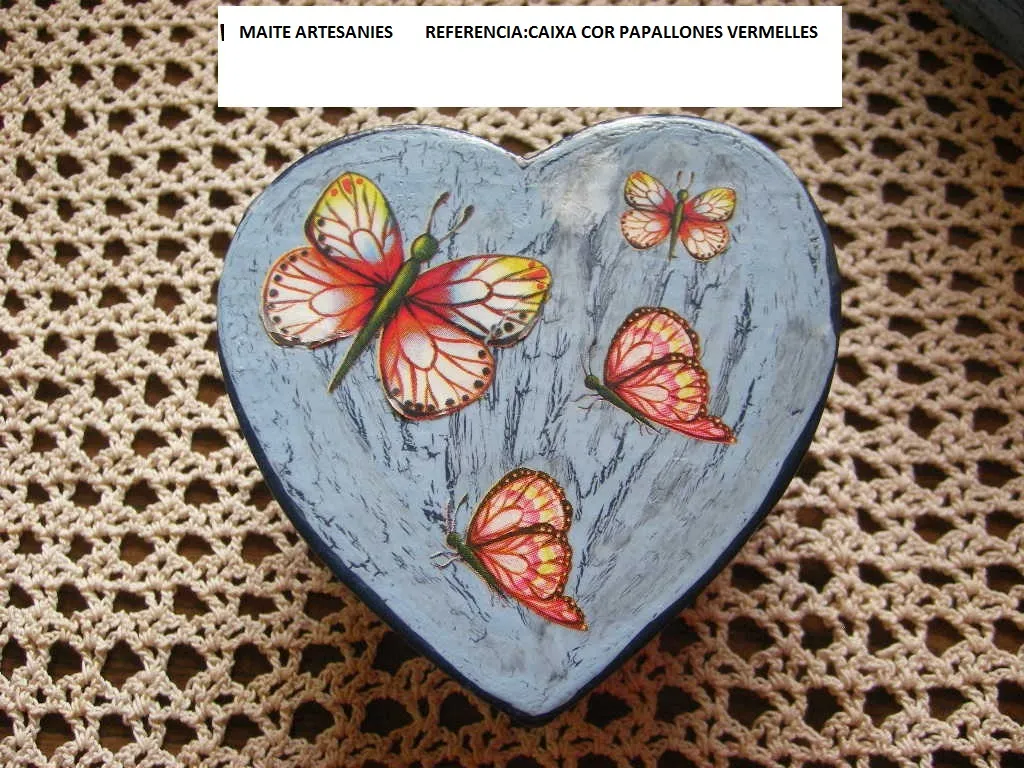 CAPSA PAPALLONES VERMELLES