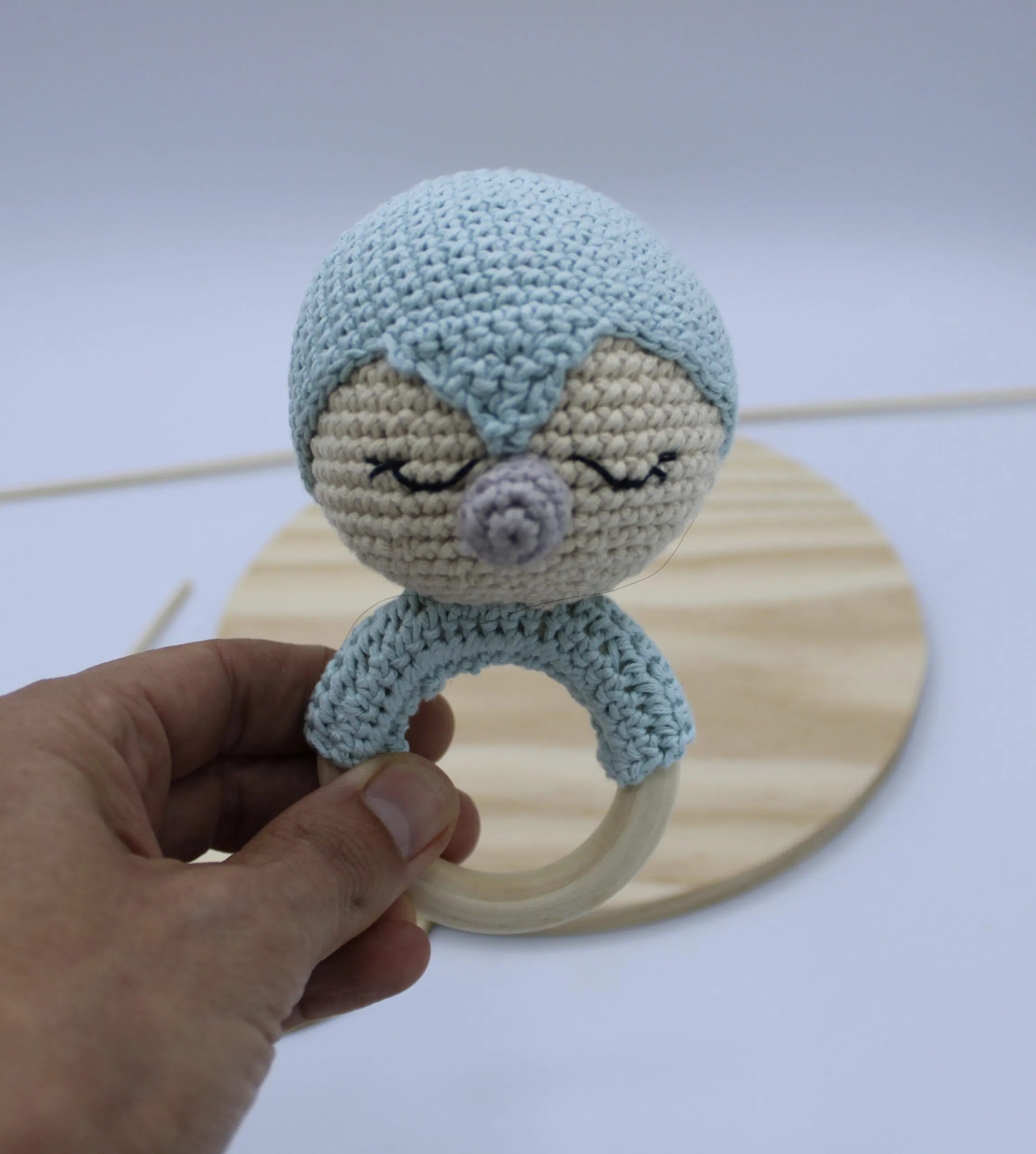 Conjunto pingu (aguamarina) amigurumi