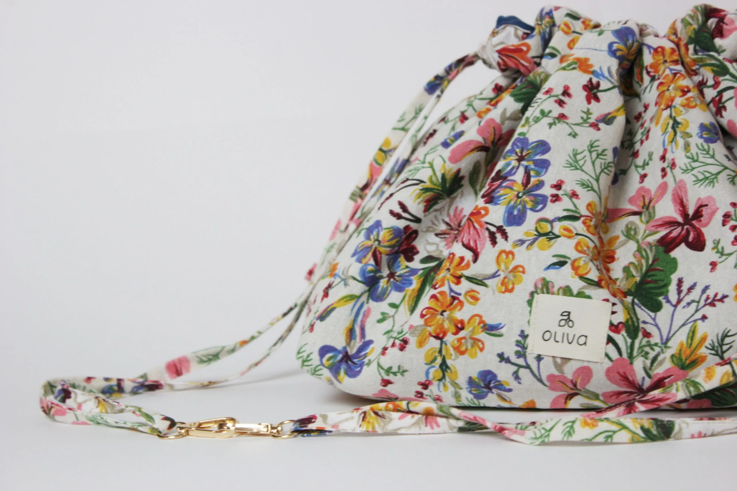 Accesorios de moda Oliva Azul-Floral