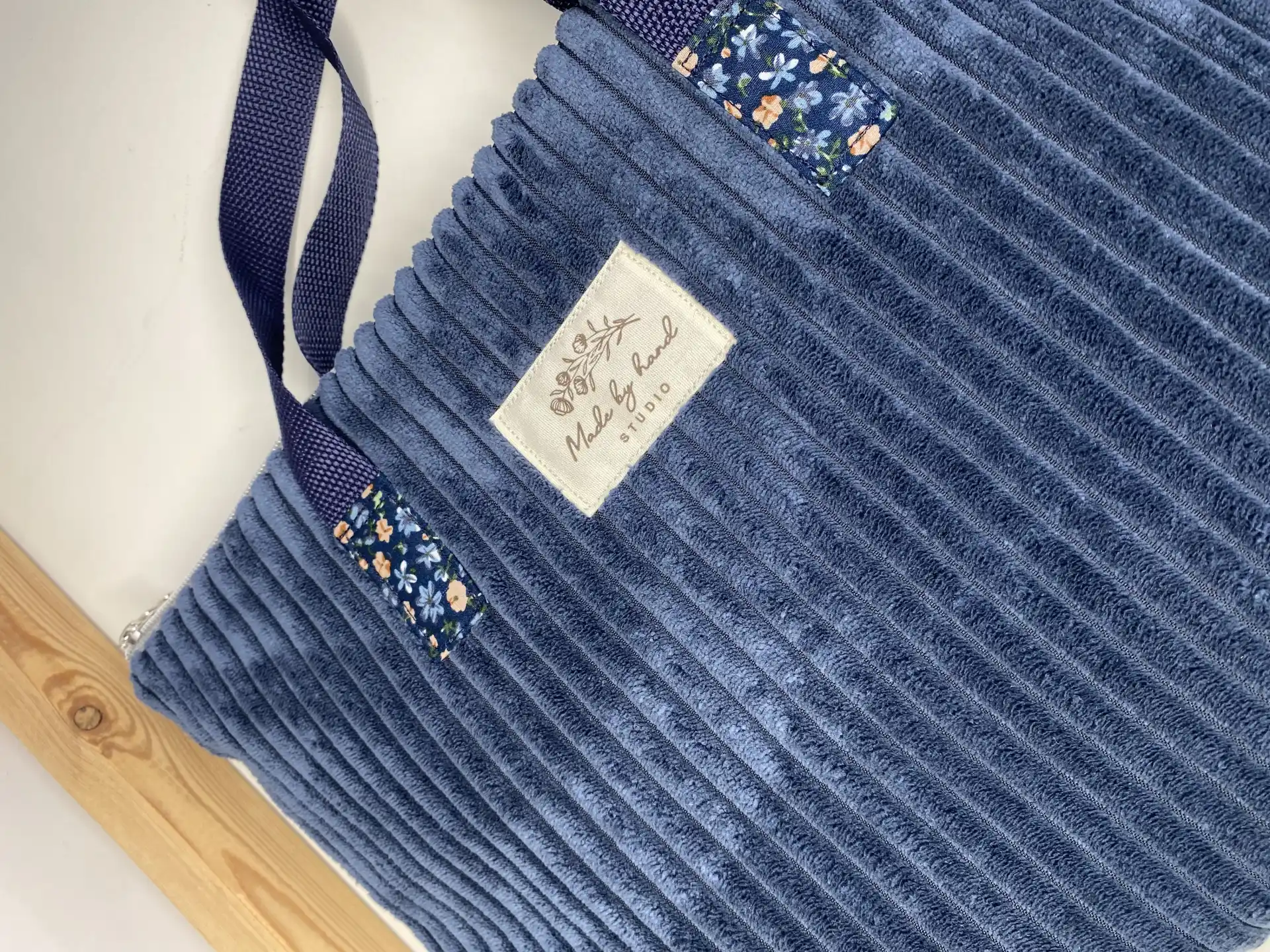 Bolsa portátil pana - Imagen 4