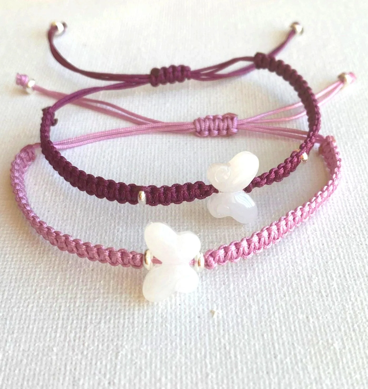 Pulseras de macramé