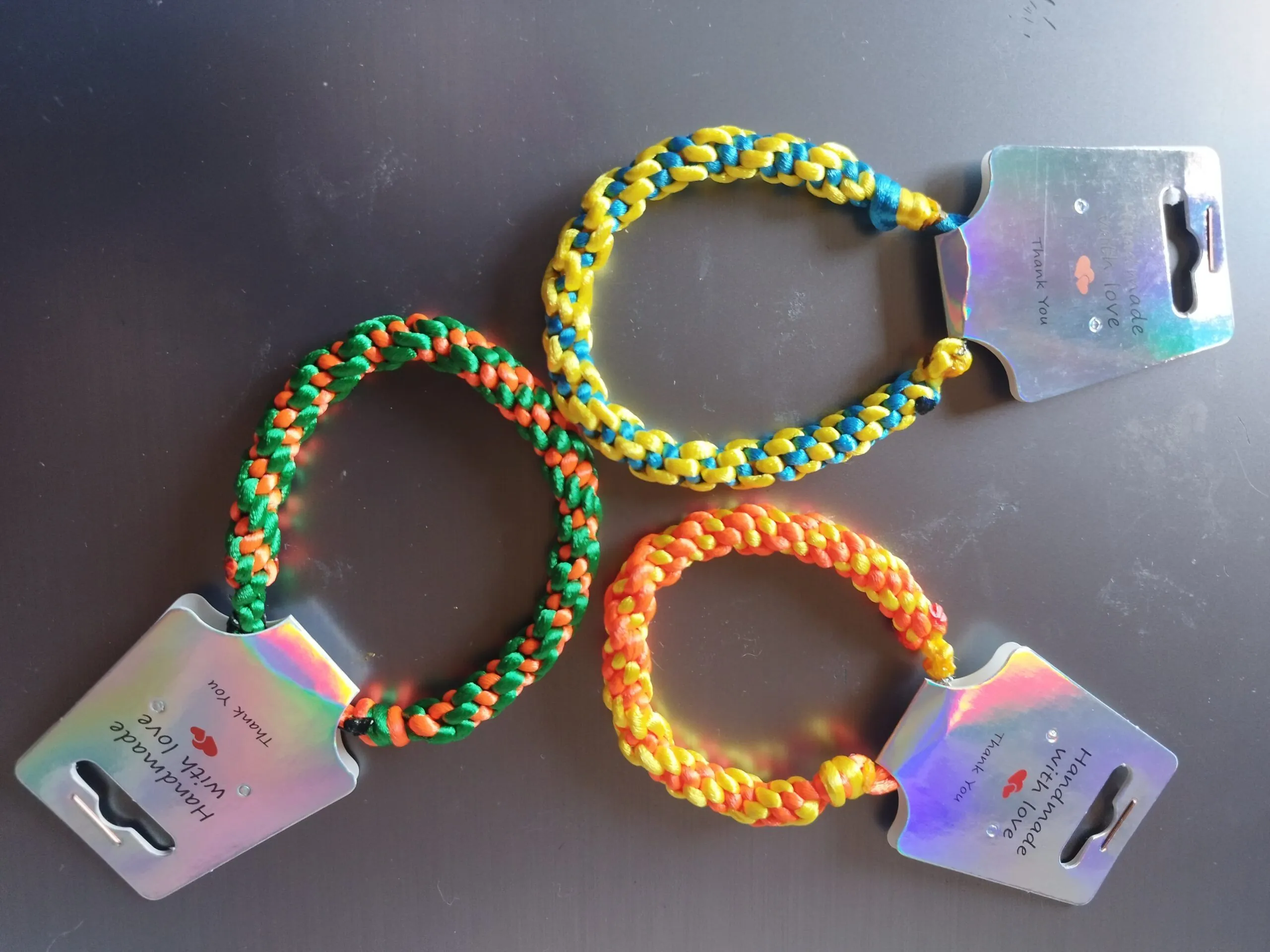 Pulseras de cordón - Imagen 2