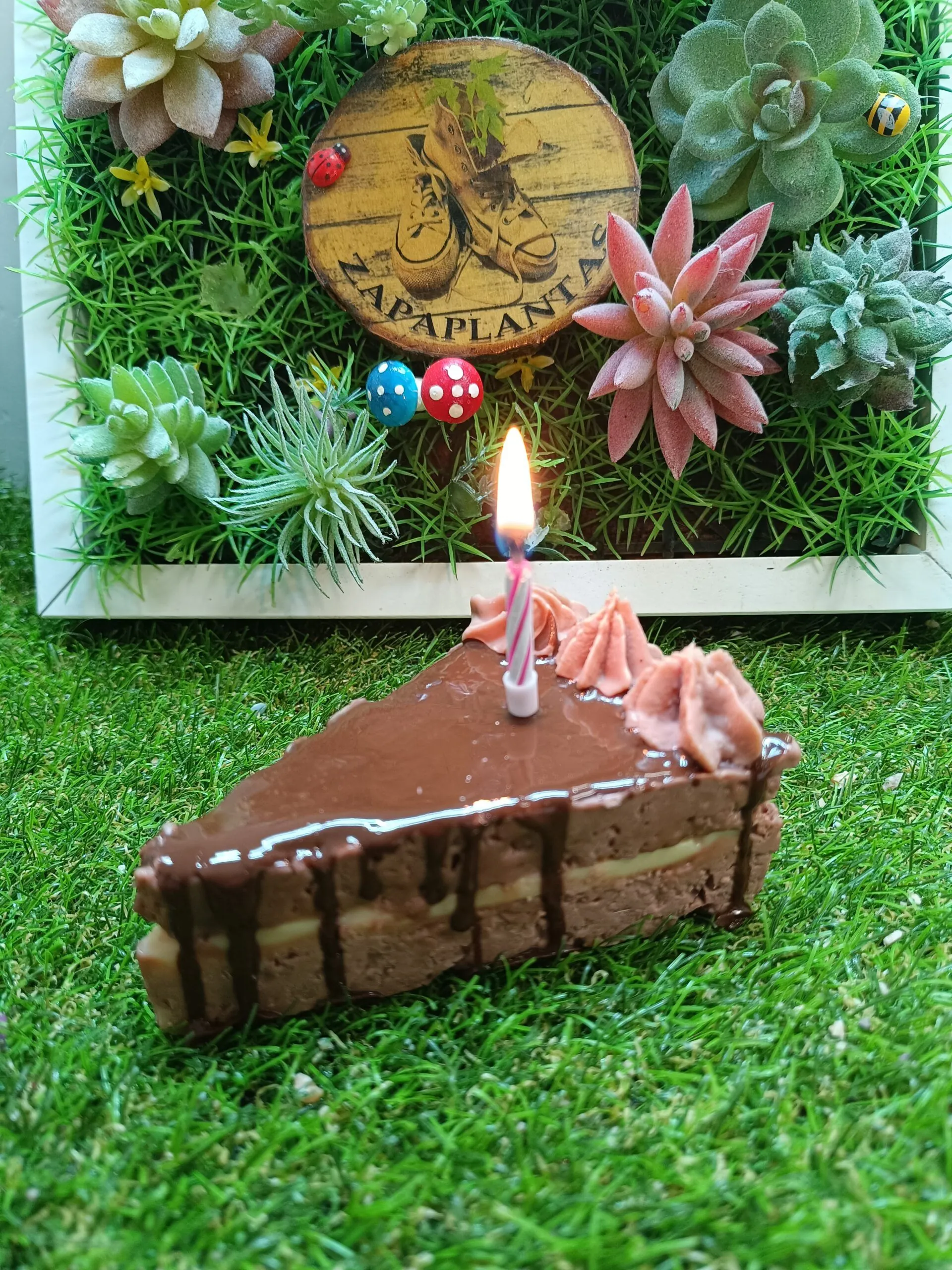Velas aromáticas forma tarta real - Imagen 5