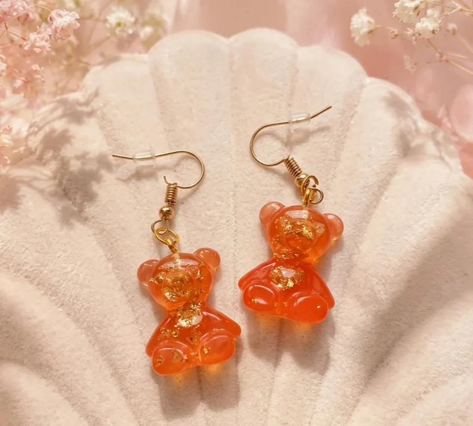 Pendientes de ositos de gominola - Imagen 2