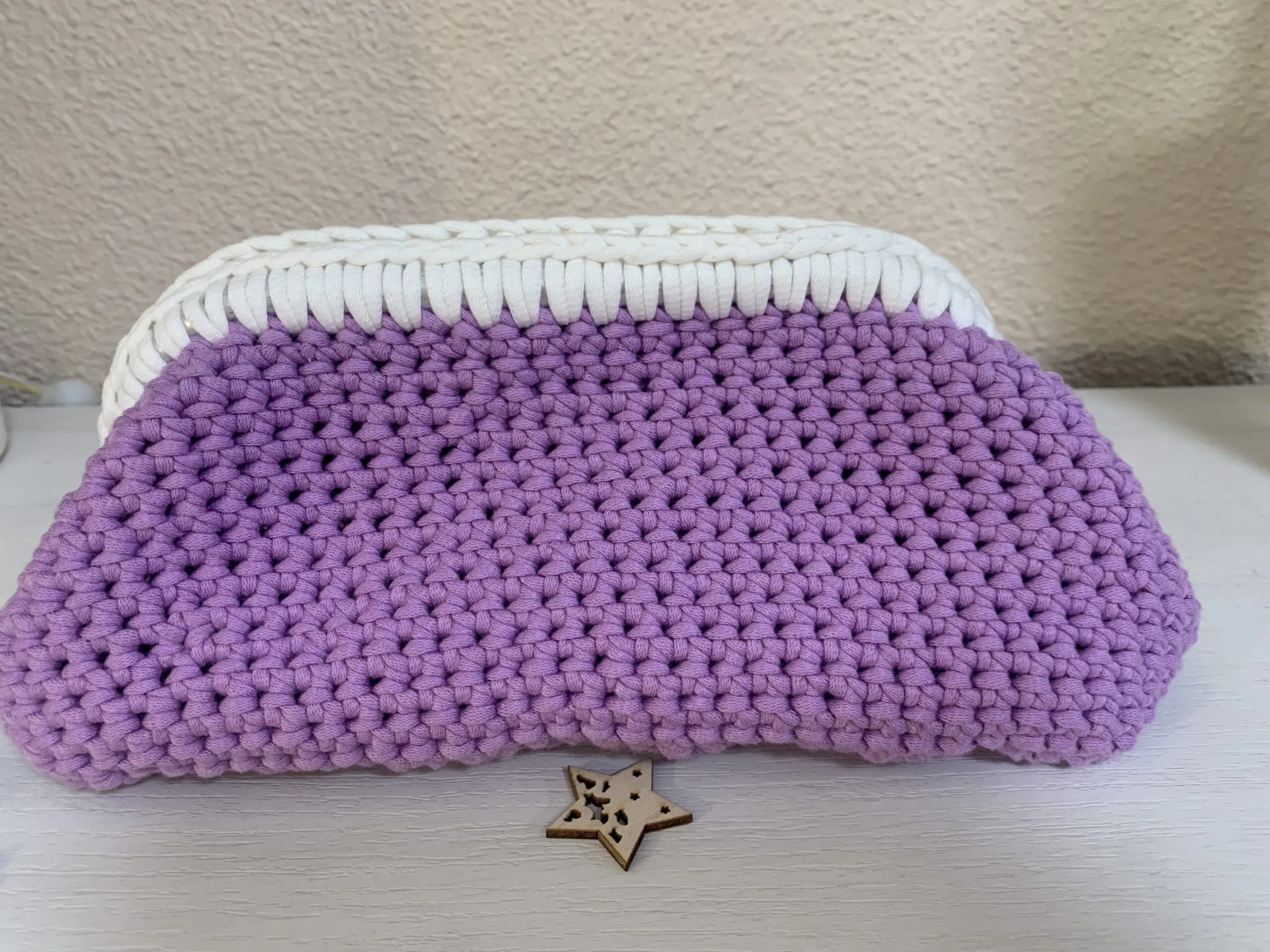 Neceser / cosmetiquera a crochet - Imagen 3