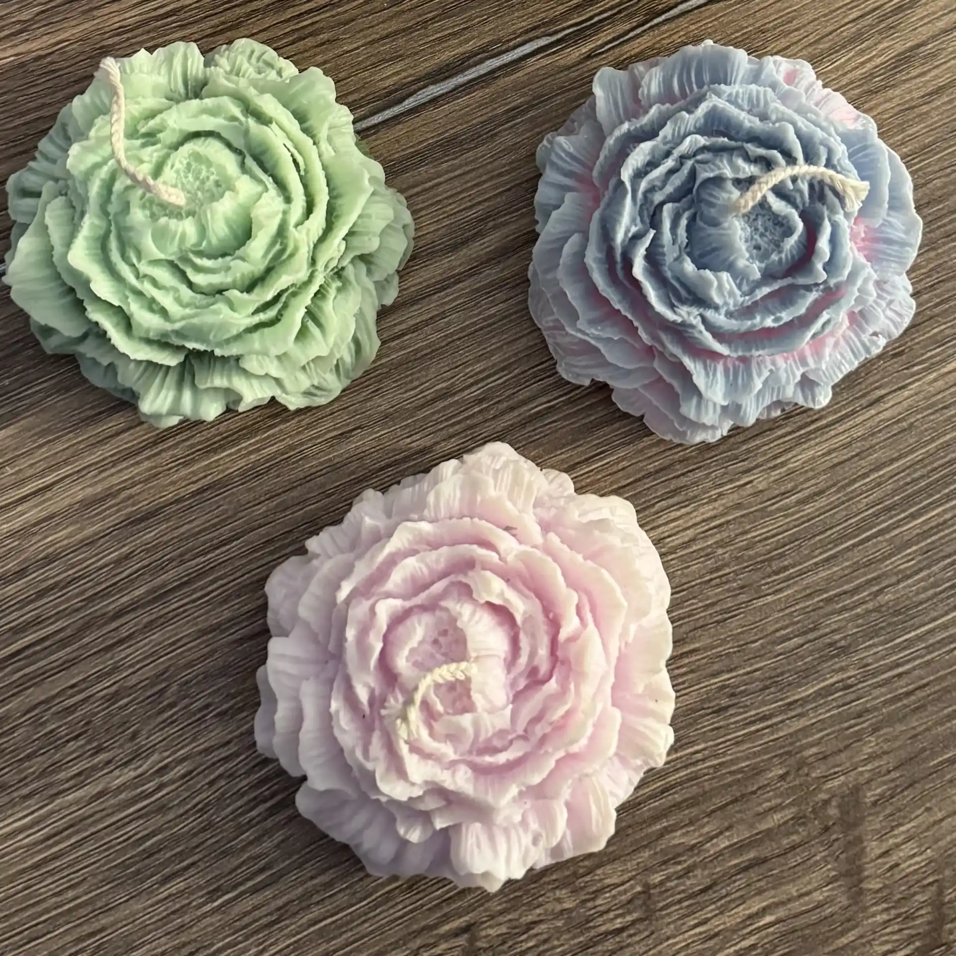 Vela Flor de seda 