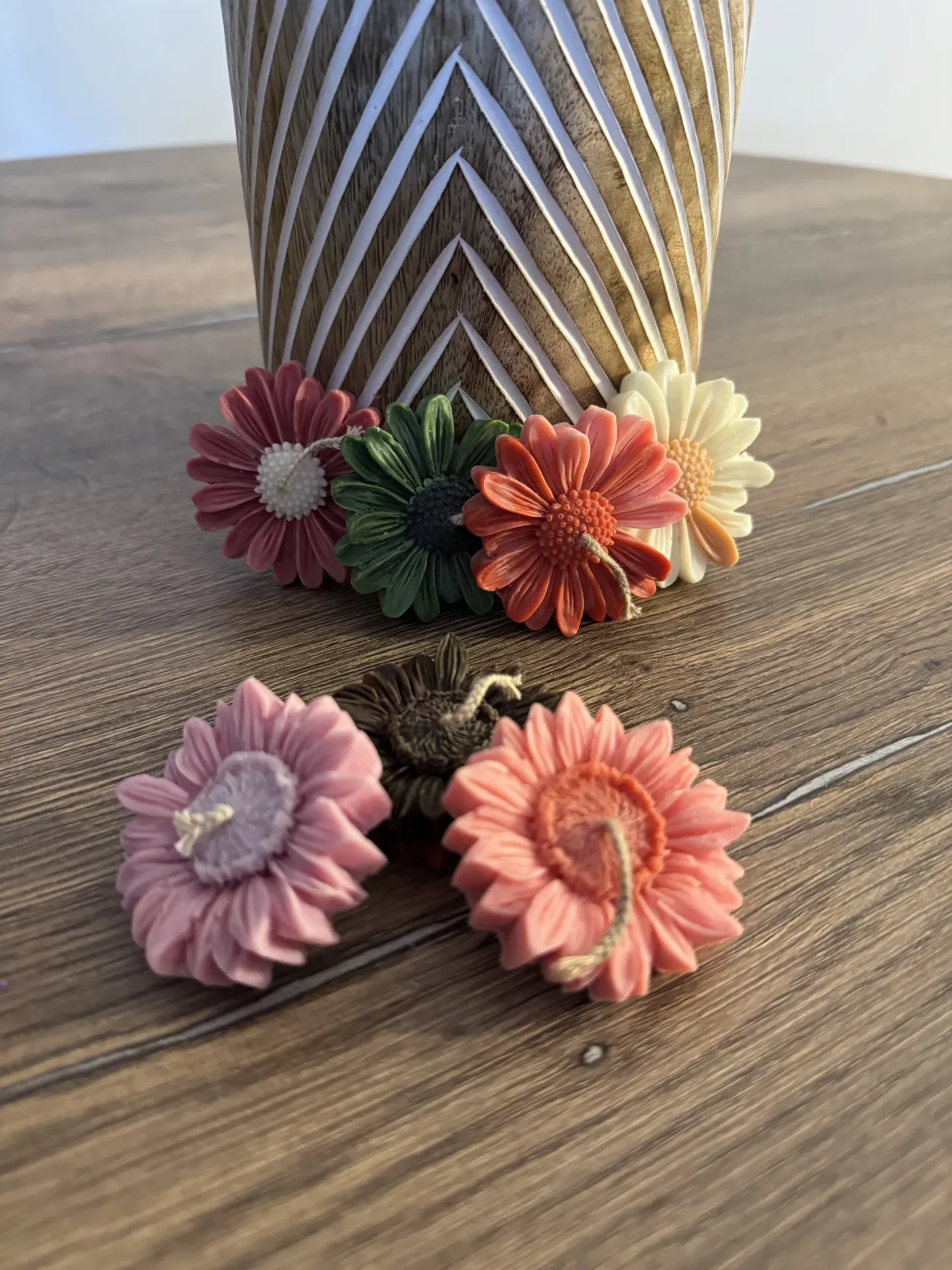 Velas Flor de autor