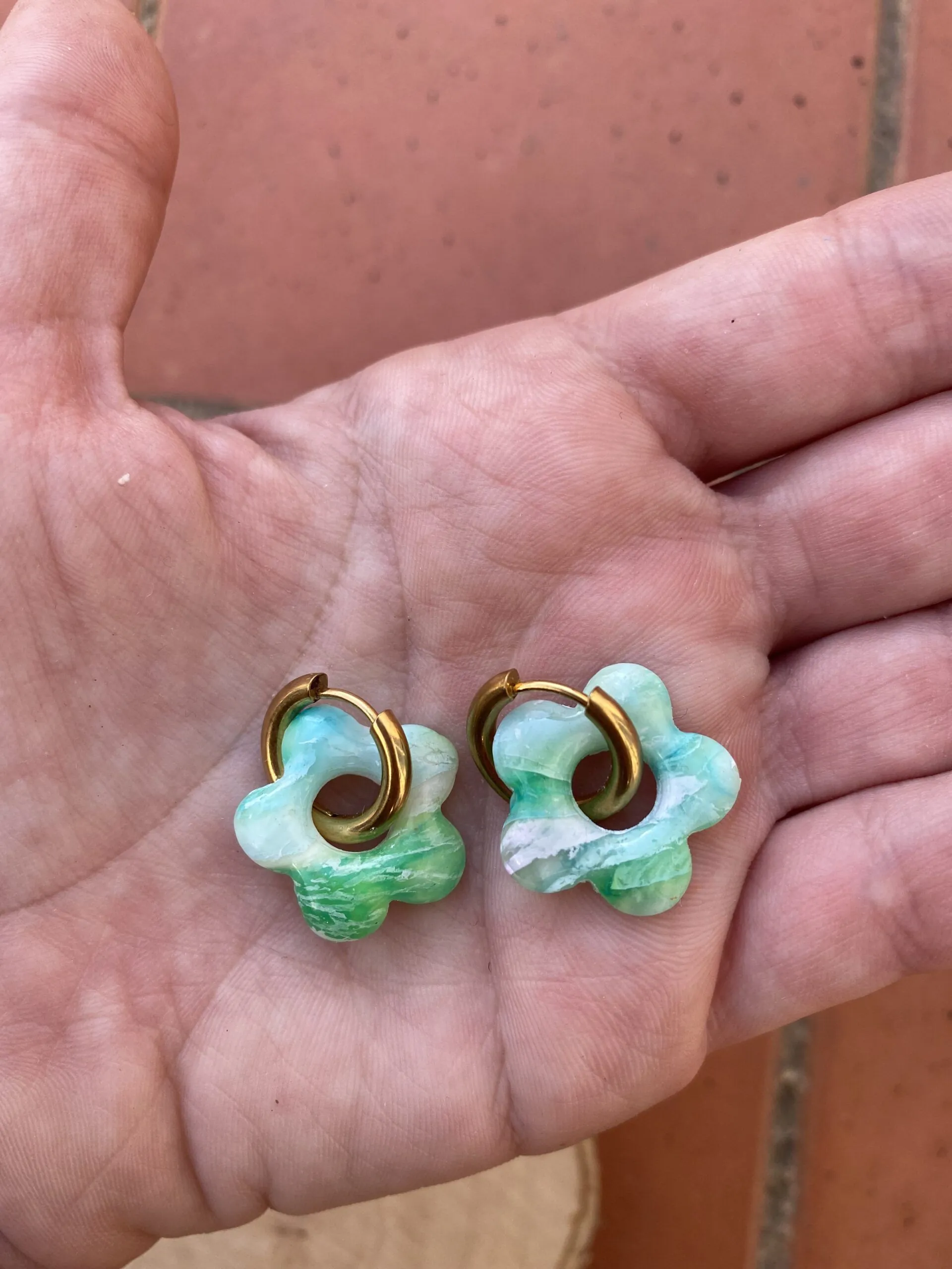 Pack de 3 pendientes hechos a mano - Imagen 4