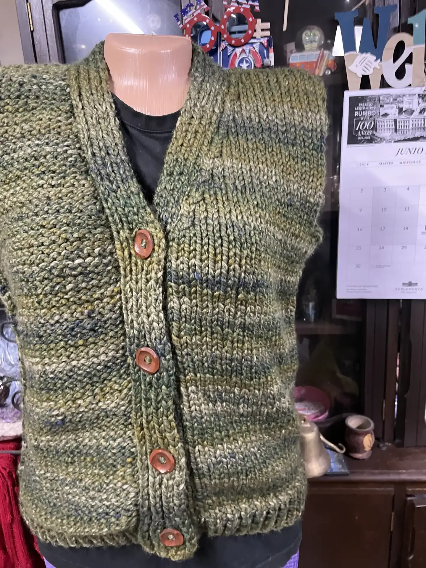 Moda artesanal de invierno hecha a mano