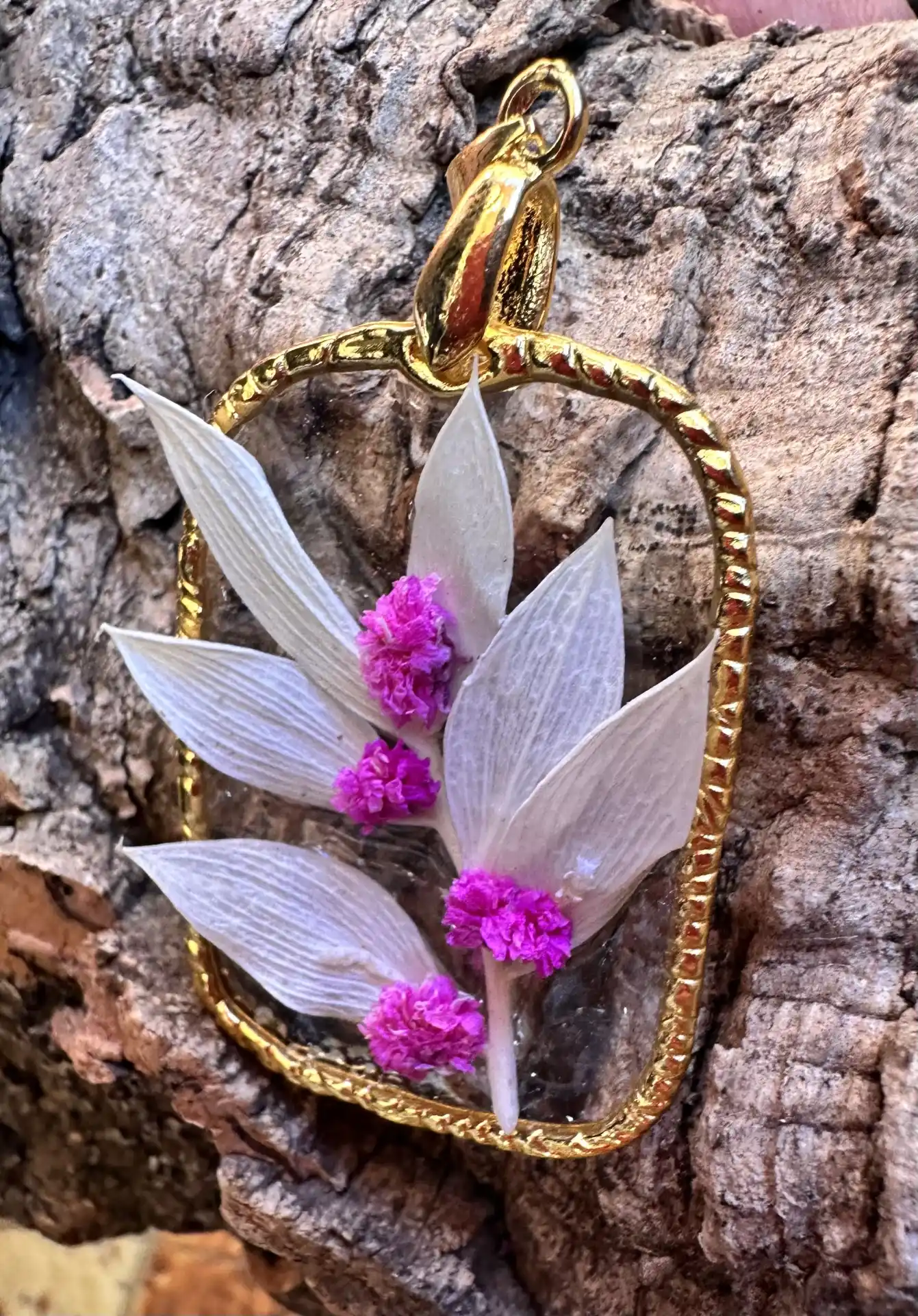 Colgante 3D blanco - Imagen 2