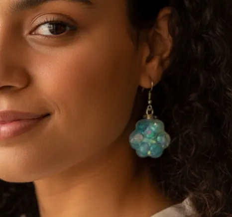 Pendientes Garritas Azules - Imagen 3
