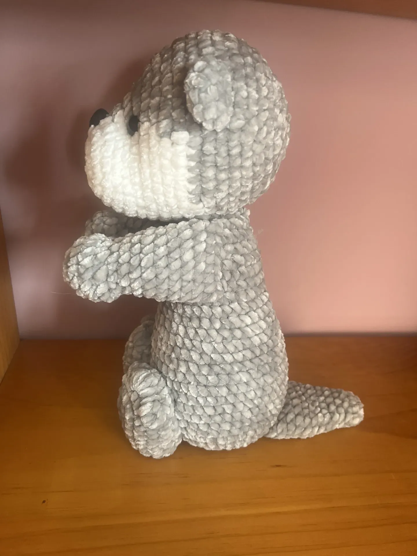 Nutria gris, amigurumi, ganchillo  - Imagen 2
