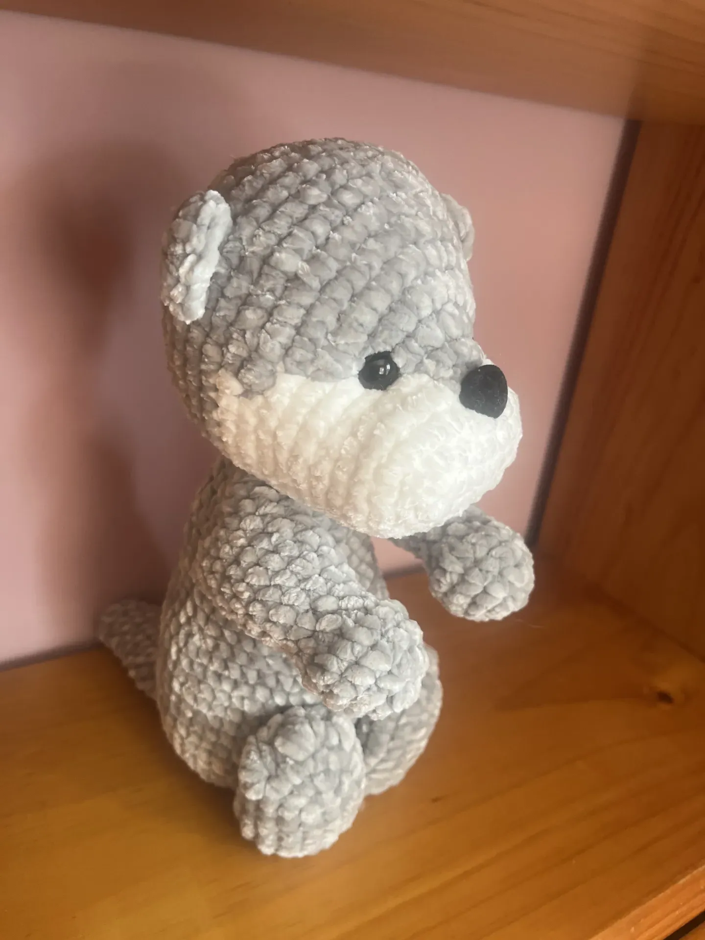 Nutria gris, amigurumi, ganchillo  - Imagen 3