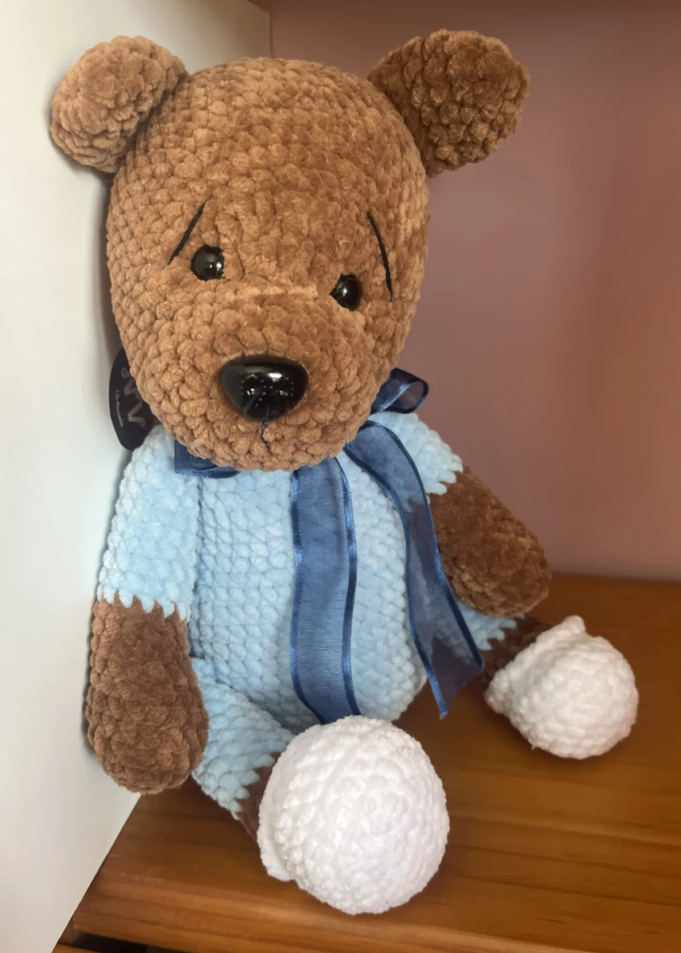 Oso ganchillo, amigurumi  - Imagen 3
