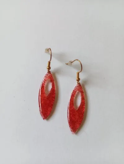 Pendientes "Hojas de Pasión"