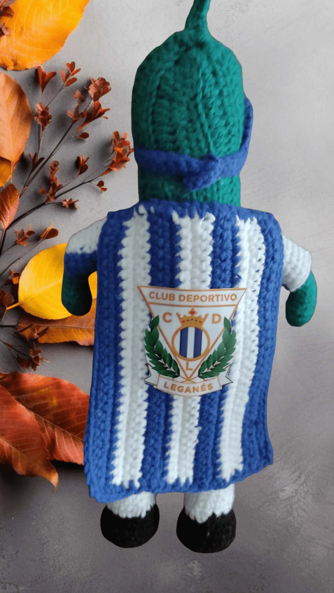 Amigurumi Superpepino mascota de C.D. Leganes - Imagen 2
