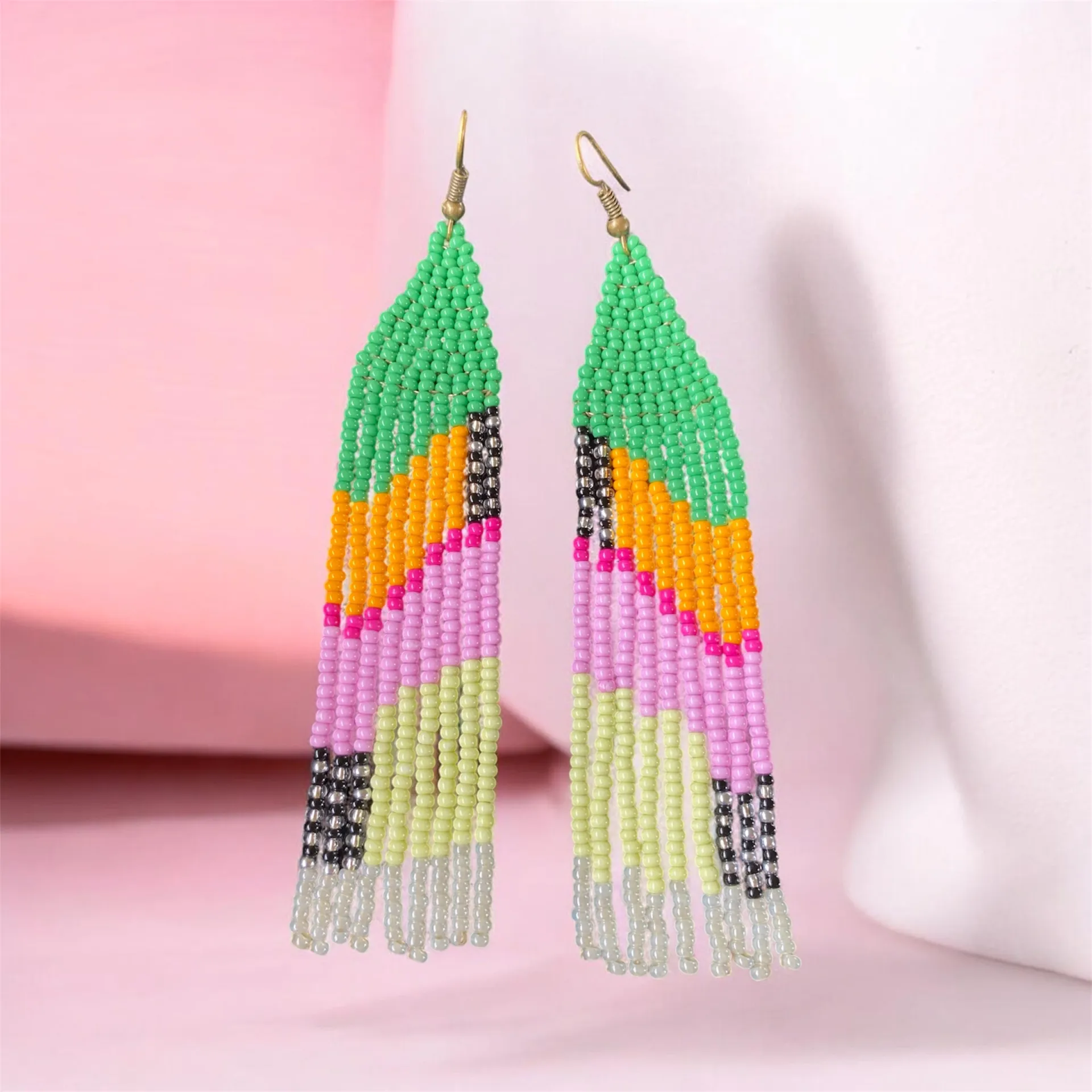 Aretes largos