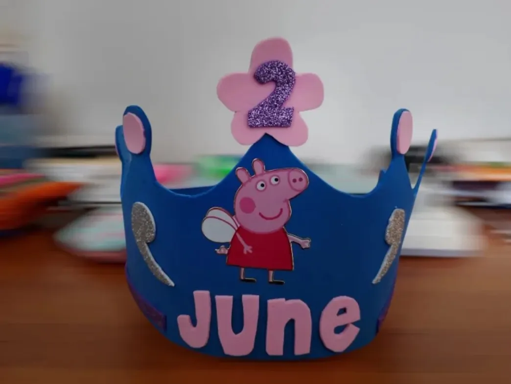 Coronas cumpleaños personalizadas