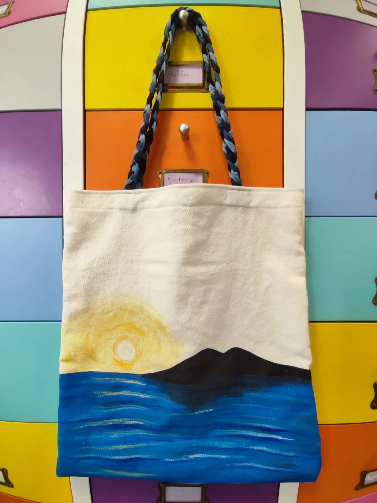 Totebag pintado a mano (Personalizable) - Imagen 2