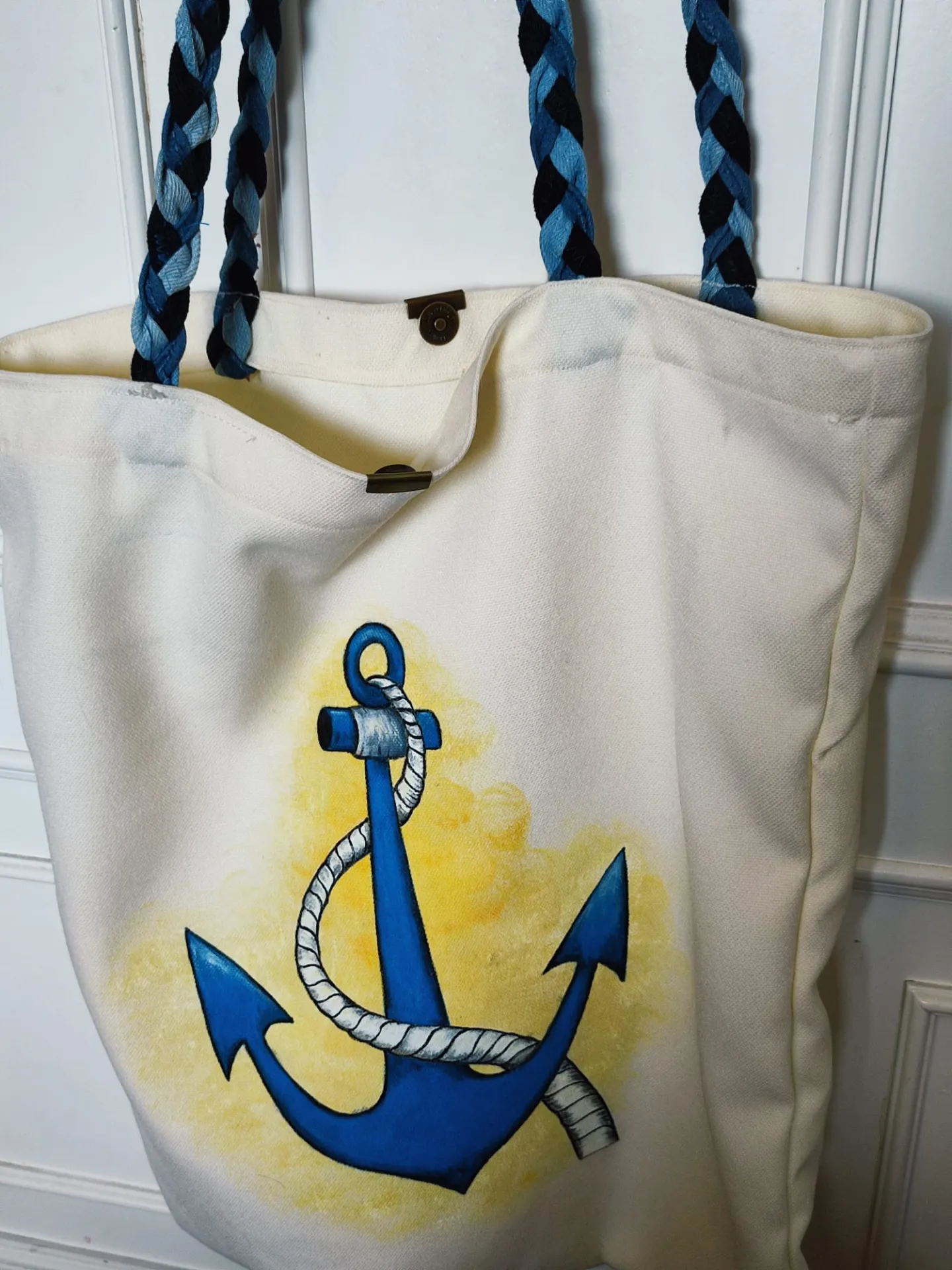 Totebag pintado a mano (Personalizable) - Imagen 5