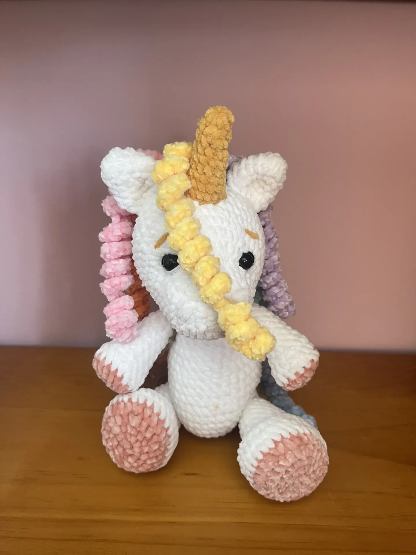Unicornio, ganchillo, amigurumi 