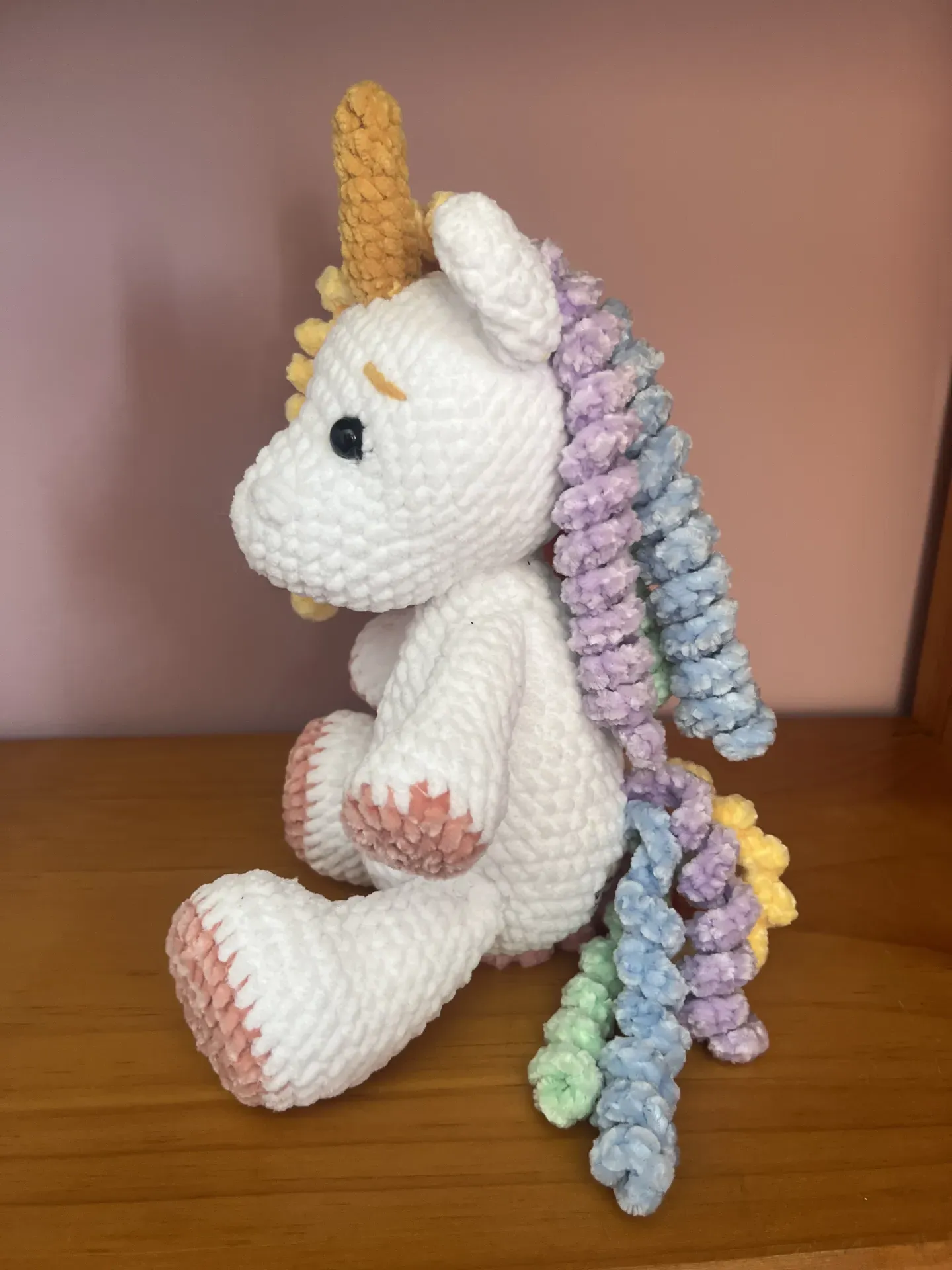 Unicornio, ganchillo, amigurumi  - Imagen 2
