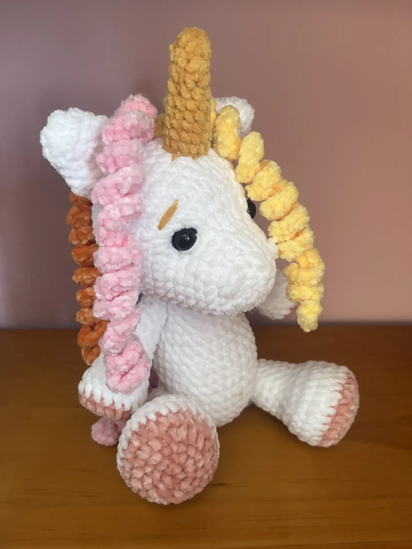 Unicornio, ganchillo, amigurumi  - Imagen 3