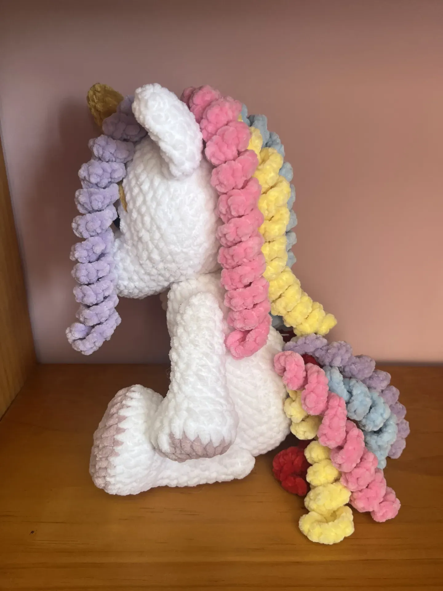 Unicornio ganchillo, amigurumi  - Imagen 2