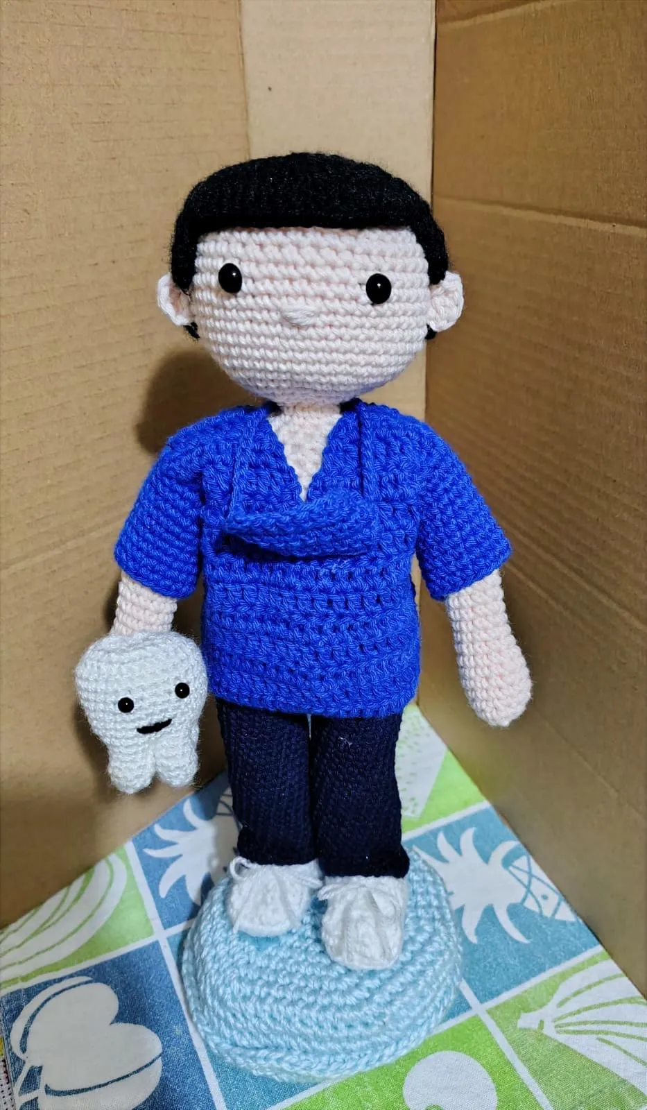 Muñecos Amigurumi personalizados de profesiones