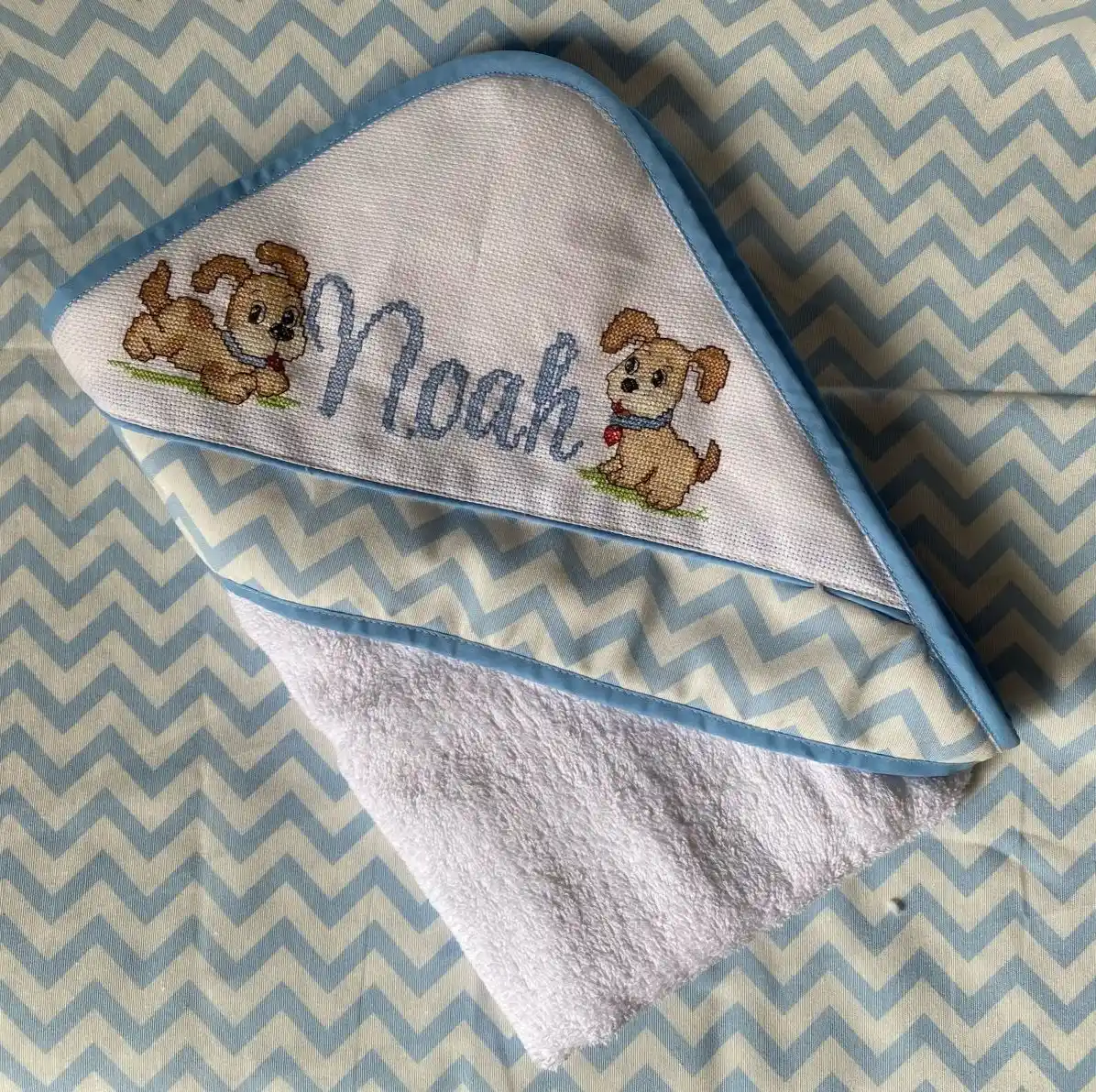 Toallas para bebés personalizadas bordadas a mano - Imagen 4