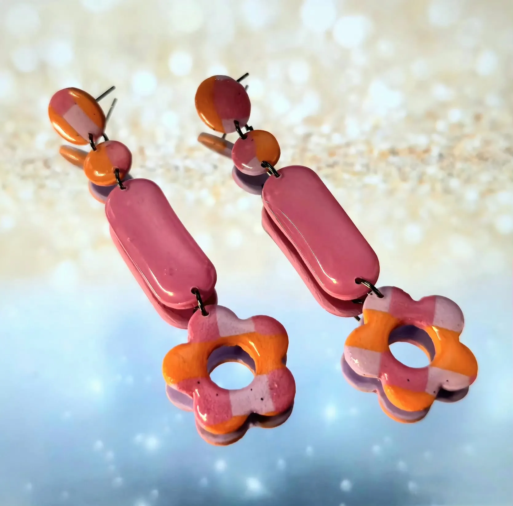 Pendientes susurro floral