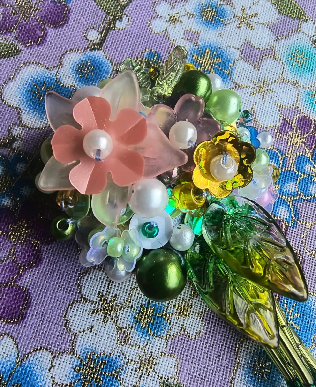 Broche - Prendedor Ramo de Flores