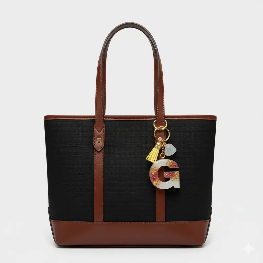 Llavero Inicial "G" modelo "Coaster" - Imagen 2