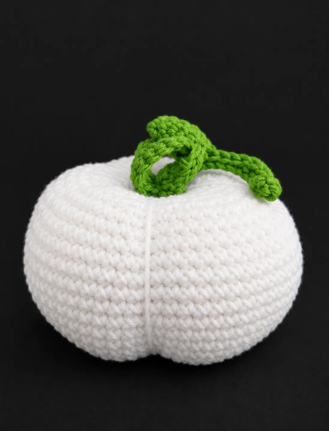 Calabaza mediana a crochet - Imagen 2