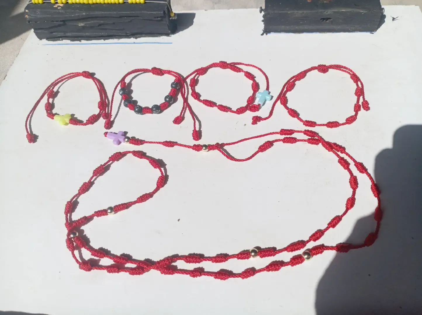 Pulsera de sietes nudos de protección  - Imagen 3