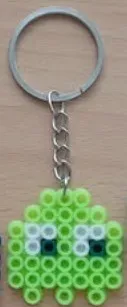Llavero fantasmita come cocos verde