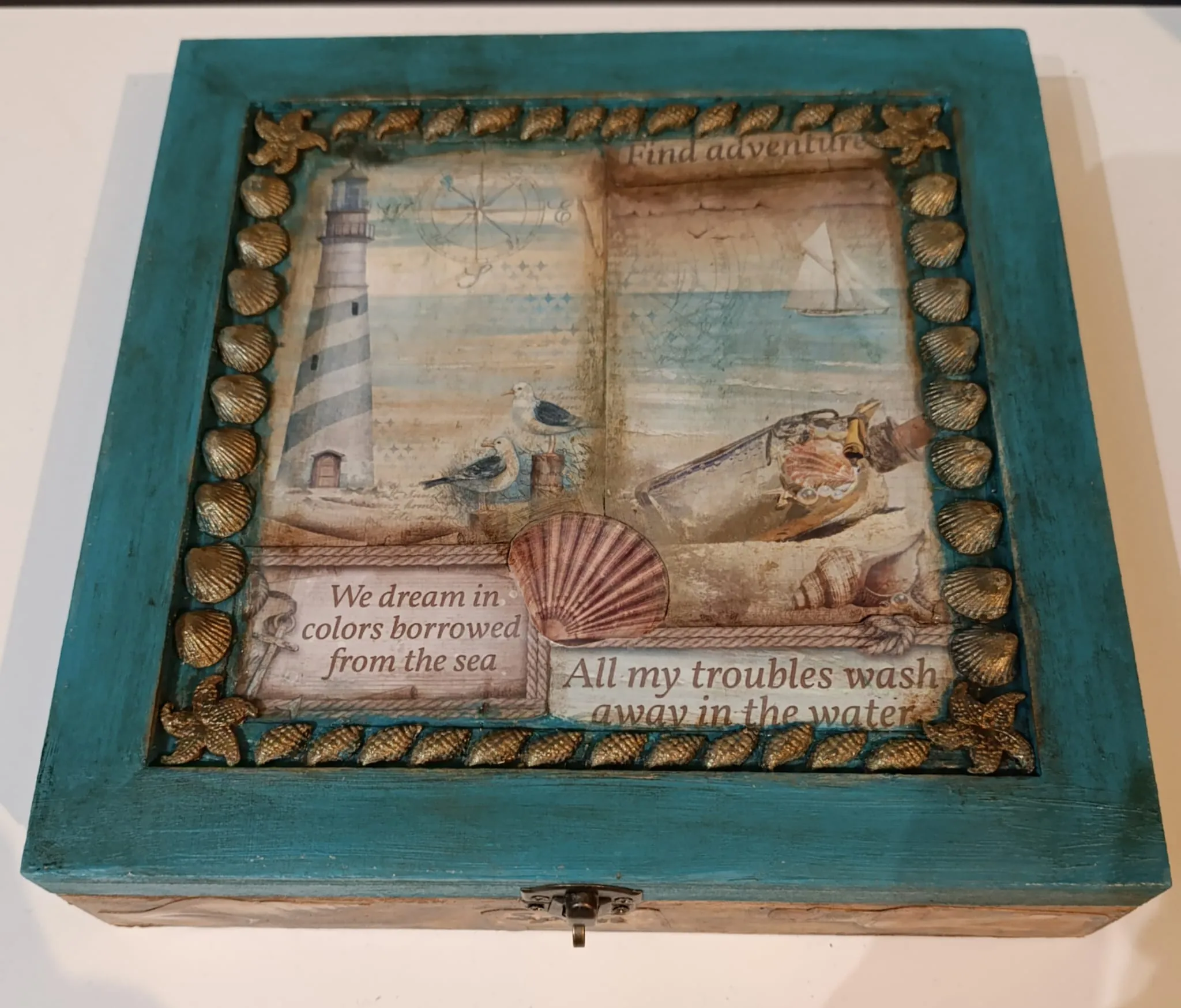 Caja de madera marinera - Imagen 2