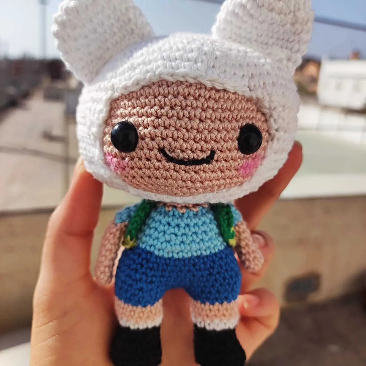 Amigurumi Finn en crochet - Imagen 4