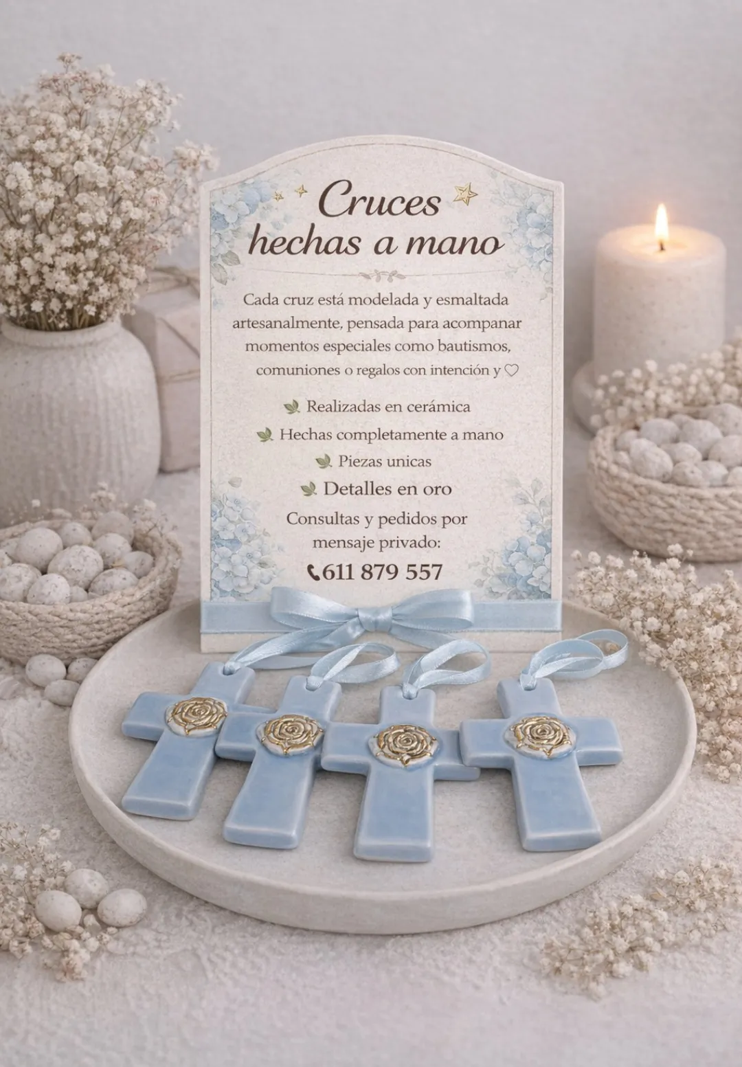 Cruces  para comuniones, bautizos