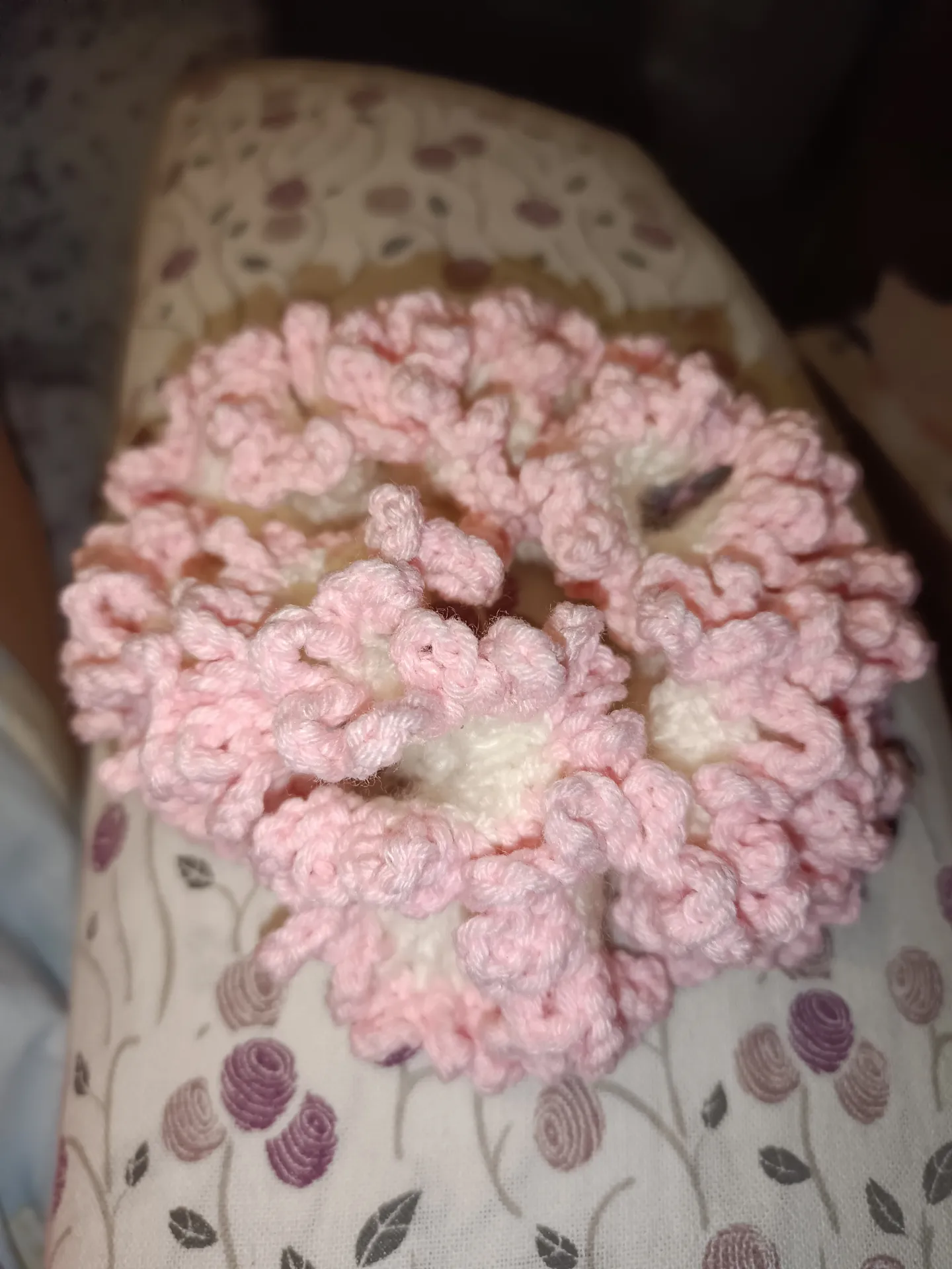 Scrunchies clavel - Imagen 2