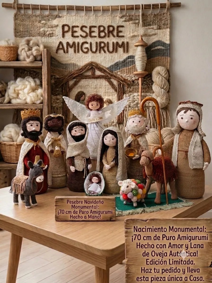 Pesebre artesanal