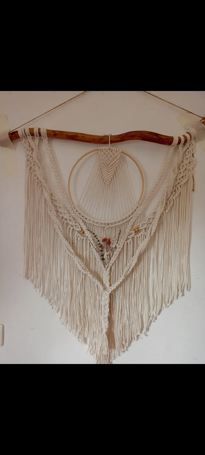 Tapiz de macramé logn - Imagen 4