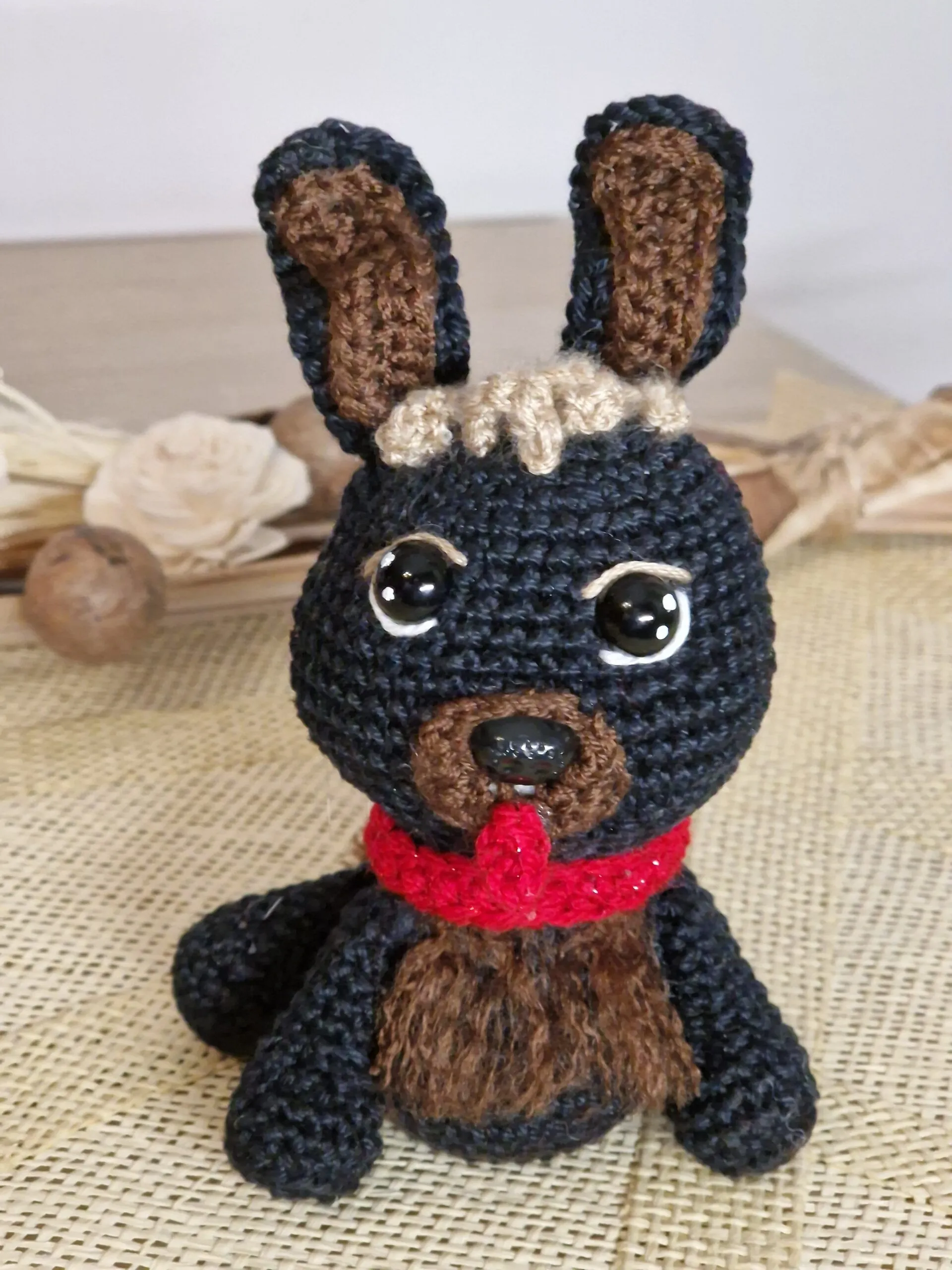 Amigurumi Dorothy y toto, personajes del mago de oz - Imagen 4