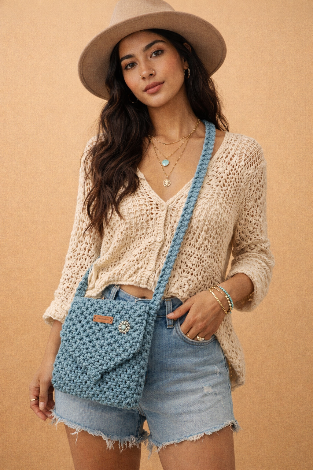 Bolso turquesa