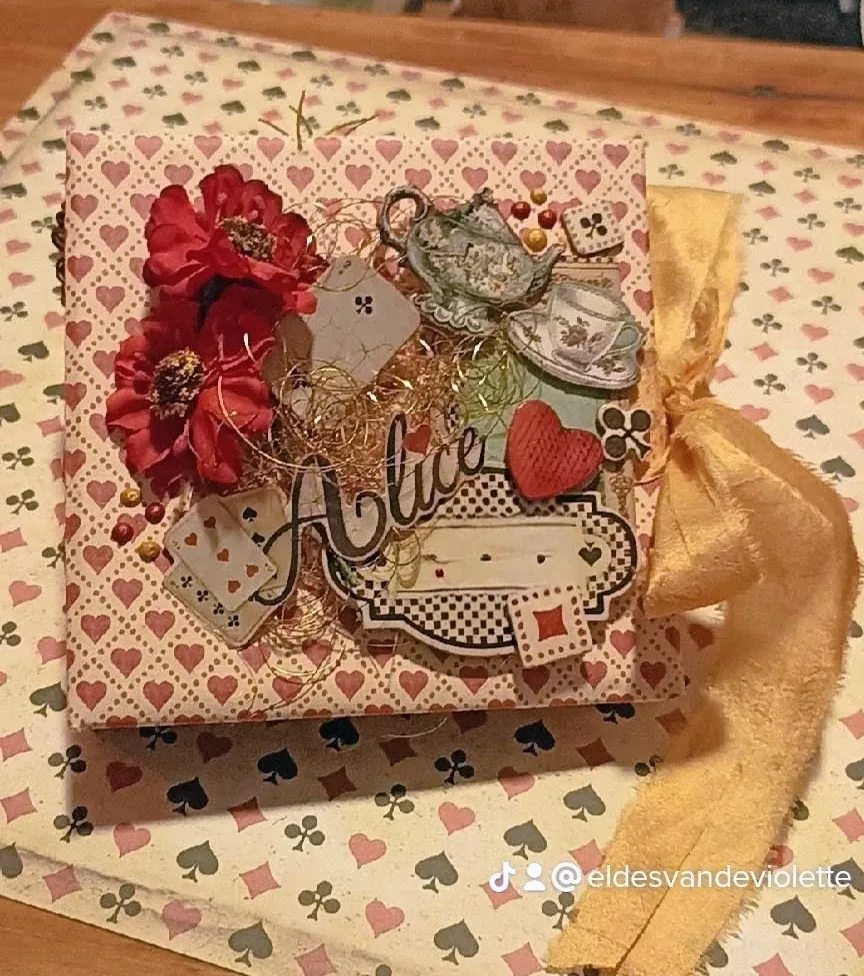 Mini Álbum "Alice Tea Time"